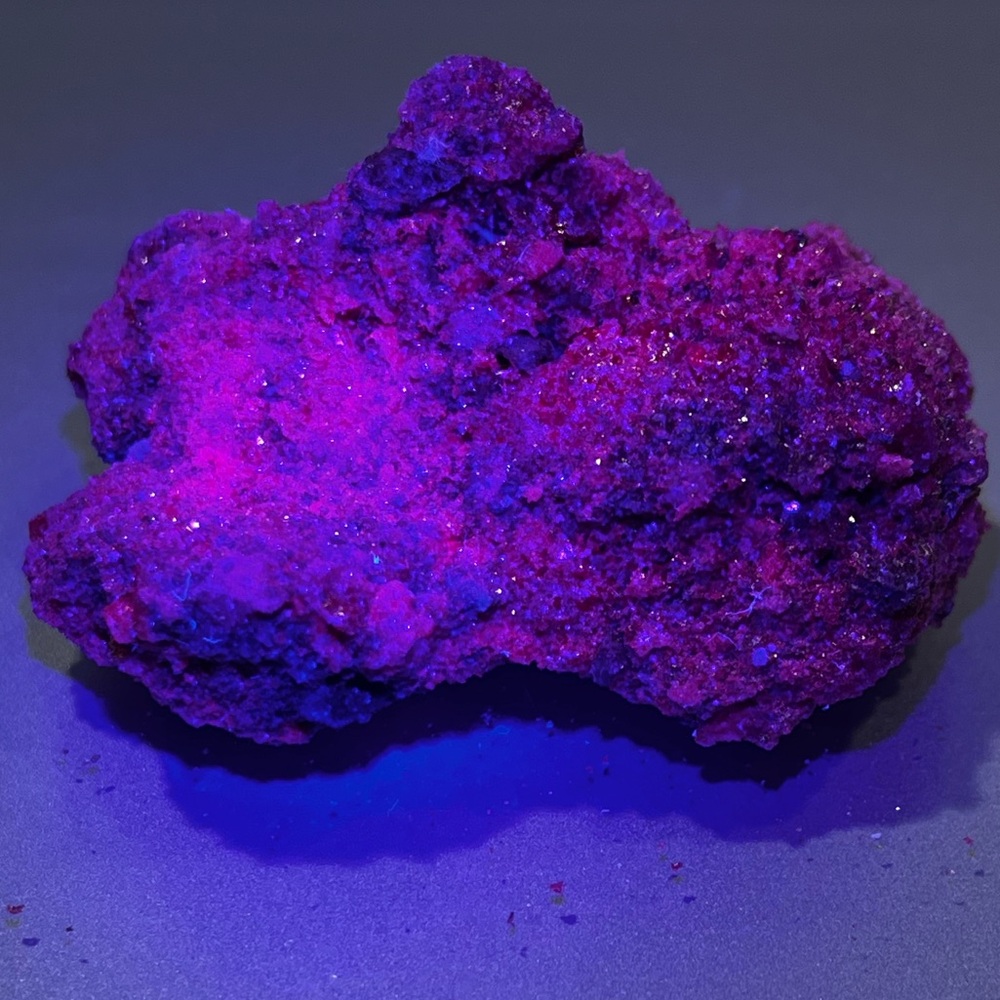 Raw Ruby with UV Flashlight - Picture 8 of 8